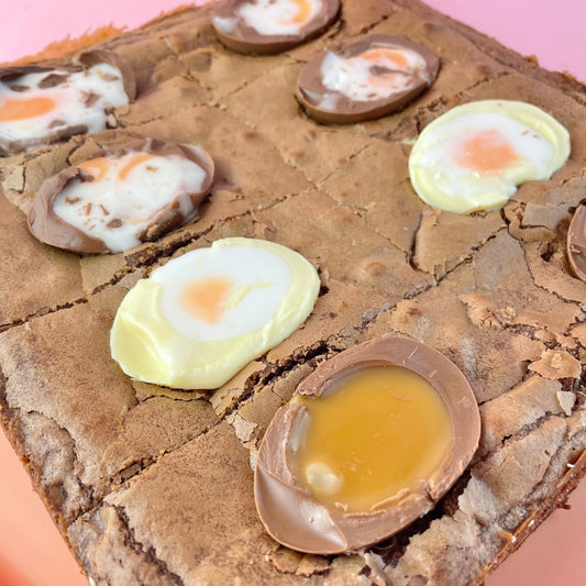 Mixed Easter Egg Brownies